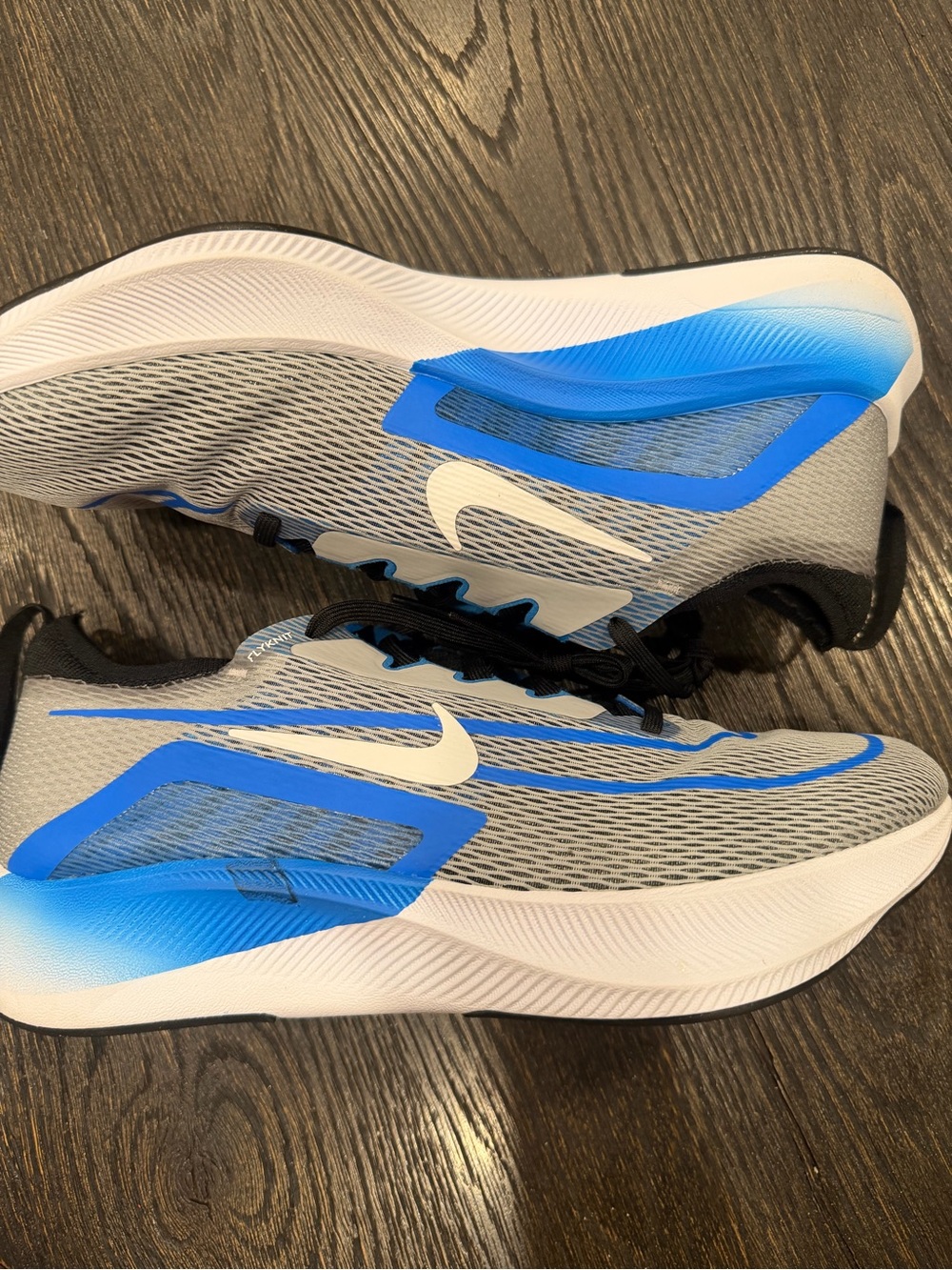 MENS NIKE AIR ZOOM PEGASUS 41 'WHITE BLUE HERO BLACK' size 10